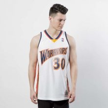 Mitchell & Ness Golden State Warriors #30 Stephen Curry white / orange Swingman Jersey  - XL