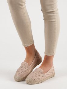 Originální růžové dámské  baleríny bez podpatku