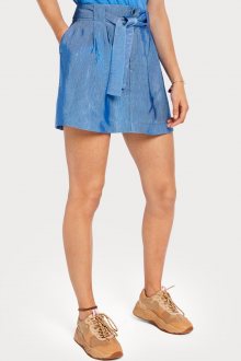Scotch & Soda modrá sukně s páskem - XS