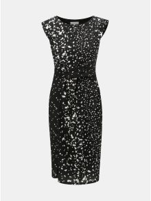 Černé vzorované šaty Lilly & Franc by Dorothy Perkins