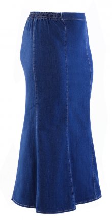 DELRI - riflová sukně 95 cm