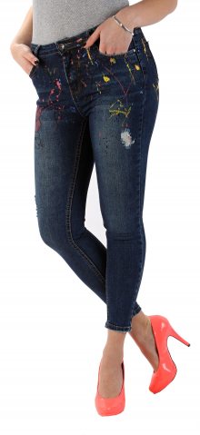 Dámské stylové jeansové kalhoty Laulia