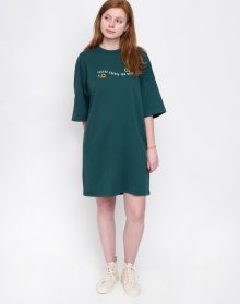 Lazy Oaf Excuse The Mess T-Shirt Dress Green M