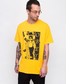 Obey Surrounded Dusty Baked Yellow L