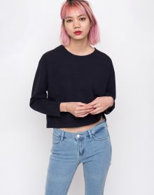 Obey Cropped L/S Tee Off Black M