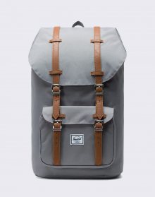 Herschel Supply Little America Grey/Tan Synthetic Leather 25l