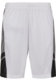 Urban Classics Basketball Mesh Shorts white - S