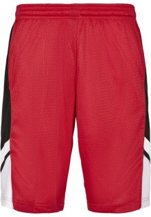 Urban Classics Basketball Mesh Shorts red - S