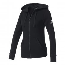 adidas Ess Solid Fz Hd černá M