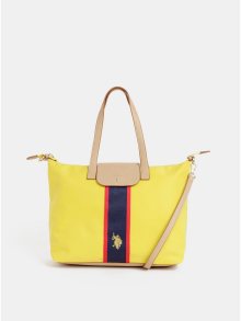 Žlutá kabelka U.S. Polo Assn.