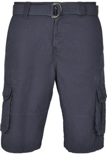 Urban Classics Belted Cargo Shorts Ripstop navy - 32