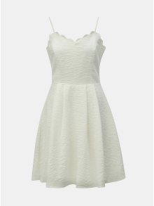 Bílé šaty VILA Linea