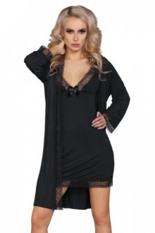 LivCo CORSETTI FASHION Dámská souprava Luisanna S/M černá