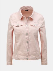 Růžová džínová bunda M&Co