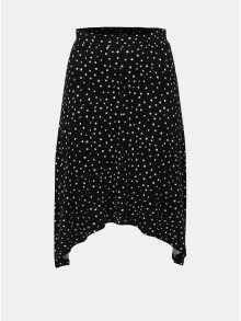 Černá puntíkovaná sukně ONLY CARMAKOMA Dorianne