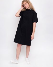 Lazy Oaf Oversized Shirt Dress Black L