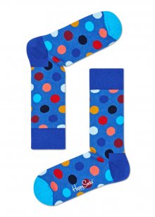Happy Socks modré ponožky Big Dot  - 41-46