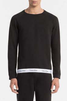 Calvin Klein černá pánská mikina Sweatshirt  - XL