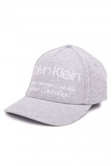 Calvin Klein šedá unisex kšiltovka Industrial Pique Baseball Cap