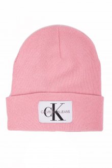 Calvin Klein růžová čepice J Basic Women Knitted