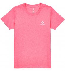 Converse neonově růžové tričko Star Chevron Small - XS