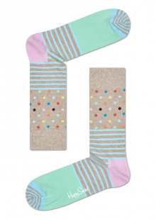 Happy Socks barevné ponožky Stripes and Dots - 41-46