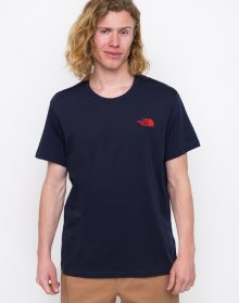 The North Face Simple Dome Tee Urban Navy/Fiery Red L