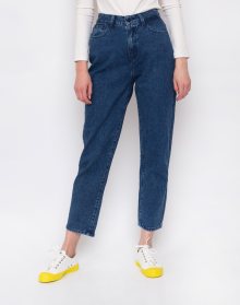 Lazy Oaf Mid-Wash Mom Jeans Blue 28