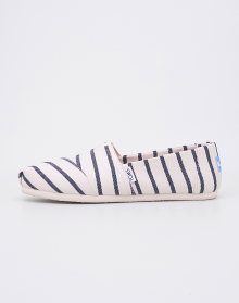 Toms Classic White/ Navy 36