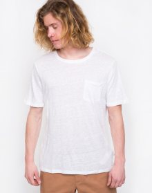 Knowledge Cotton Single Jersey Linen T-shirt 1010 Bright White M