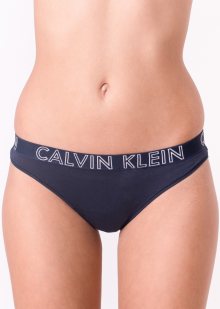 Dámská tanga Calvin Klein QD3636 XS Tm. modrá