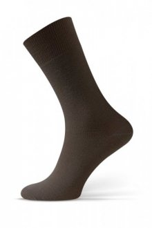 Sesto Senso Beztlakové hnědé Ponožky 43-46 hnědá