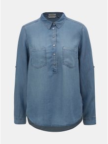 Modrá dámská džínová košile Tom Tailor