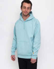 Carhartt WIP Hooded Chase Sweat Soft Aloe/Gold L