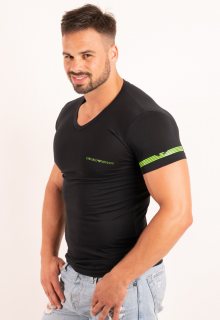 Pánské tričko Emporio Armani 110810 8P723 S Černá