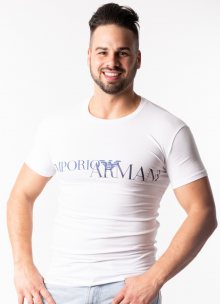Pánské tričko Emporio Armani 111035 9P516 L Bílá