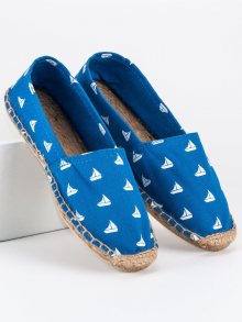 Modré espadrilky