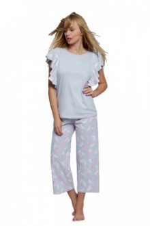 Sensis Kim Dámské pyžamo S šedo-růžová