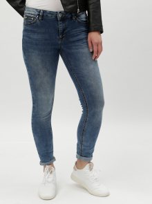 Modré dámské skinny džíny s nízkým pasem Tom Tailor Denim