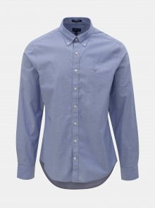 Modrá pánská slim fit košile GANT