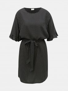 Černé puntíkované šaty Jacqueline de Yong Iggy