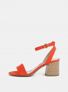 Červené sandálky Dorothy Perkins
