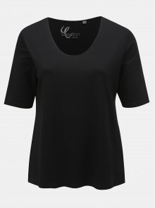 Černé basic tričko Ulla Popken
