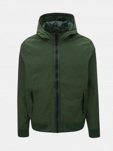 Tmavě zelená lehká bunda Burton Menswear London Globe