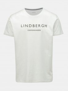 Bílé tričko s potiskem Lindbergh