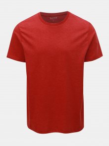 Červené basic tričko Burton Menswear London