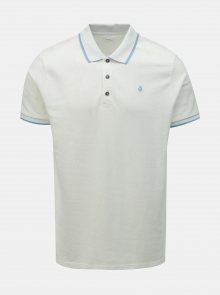 Bílé polo tričko Burton Menswear London