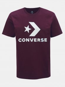 Vínové pánské tričko Converse