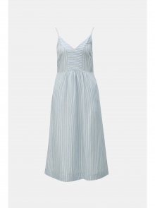 Modro-bílé pruhované lněné šaty Tom Joule Zoey