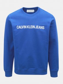 Modrá pánská mikina Calvin Klein Jeans